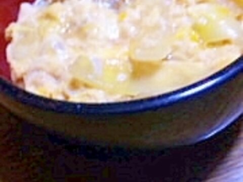 電子レンジで★親子丼